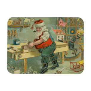 Kerstkaart uit het verleden - Sinterklaas in zijn Magneet