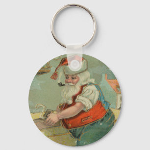 Kerstkaart uit het verleden - Sinterklaas in zijn Sleutelhanger