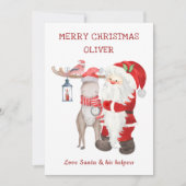 kerstKaart uit sinterklare Kinderen (Voorkant)