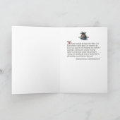 Kerstkaart "uiterst kleine Tim" Feestdagen Kaart (Binnen)