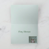 Kerstkaart uitvertakken feestdagen kaart (Binnen)