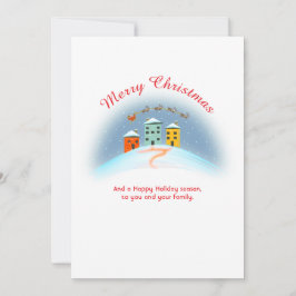 Kerstkaart Vakantie 2024 Kaart