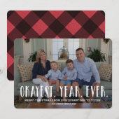 Kerstkaart Vakantie Kaart Funny Pandemic (Voorkant / Achterkant)