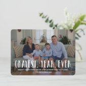 Kerstkaart Vakantie Kaart Funny Pandemic (Staand voorkant)