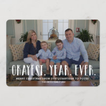 Kerstkaart Vakantie Kaart Funny Pandemic