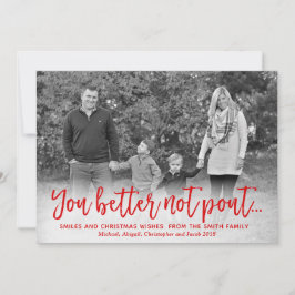 Kerstkaart, vakantie Kaart, Grappig Feestdagenkaart