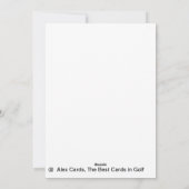 Kerstkaart valentijn  (Achterkant)