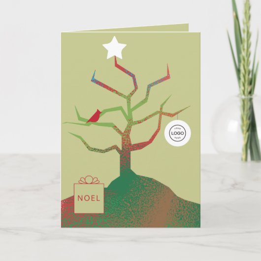Kerstkaart van bedrijfsuitgeverij Tree of Art Kaart (Voorkant)