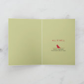 Kerstkaart van bedrijfsuitgeverij Tree of Art Kaart (Binnen)