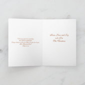 Kerstkaart van de Engel van het Heilige Schrift Feestdagen Kaart (Binnen)