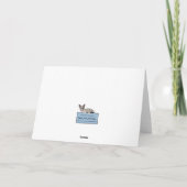 Kerstkaart van de Kabouterkatjes van Sinterklaas Feestdagen Kaart (Achterkant)