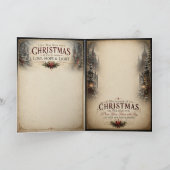 KERSTKAART VAN DE KATHEDRAAL FEESTDAGEN KAART (Binnen)