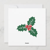 Kerstkaart van de Kerstman (Achterkant)