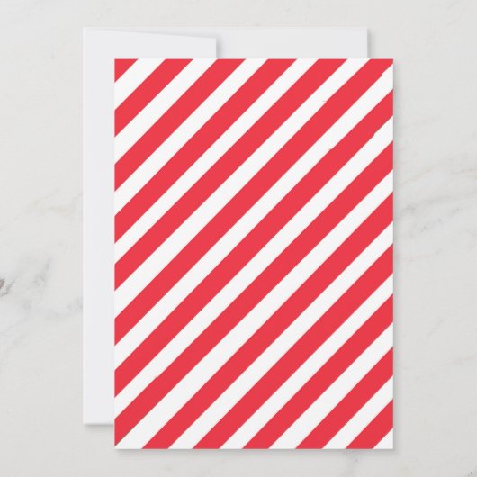 Kerstkaart van de Kerstman Kaart (Achterkant)