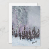 Kerstkaart van de Melkweg (Voorkant / Achterkant)