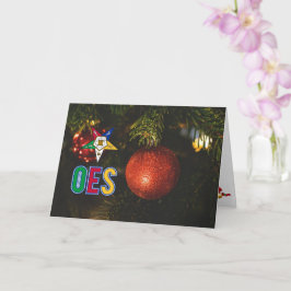 Kerstkaart van de Orde van de Oostelijke Ster Kaart