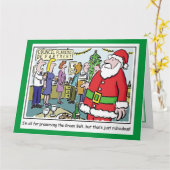 Kerstkaart van de Raad of de Lokale Autoriteit Kaart (Gele Bloem)