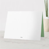 Kerstkaart van de Raad of de Lokale Autoriteit Kaart (Achterkant)