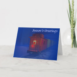 kerstkaart van de Seizoenskinderen Feestdagen Kaart
