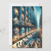 Kerstkaart van Fifth Avenue.