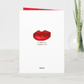 Kerstkaart van Glen, Rudolphs 3e neef Feestdagen Kaart (Achterkant)