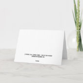 Kerstkaart van je favoriete Trash Bandit! Bedankkaart (Achterkant)