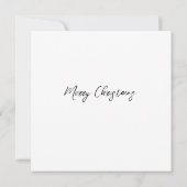 Kerstkaart van meneer en mevrouw Kerstman Kaart (Achterkant)