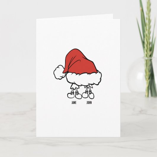 Kerstkaart | Van Ons Beiden Feestdagen Kaart (Voorkant)