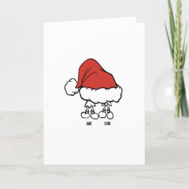 Kerstkaart |  Van Ons Beiden  Feestdagen Kaart