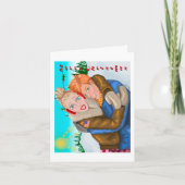 Kerstkaart van ons stel kaart (Voorkant)