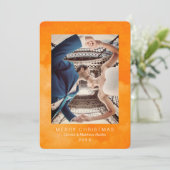 Kerstkaart van Quetzal van de waterverf de Kaart (Staand voorkant)