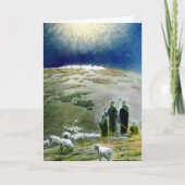 Kerstkaart van Shepherd Feestdagen Kaart (Voorkant)