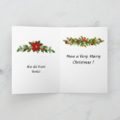 kerstkaart - Venetië Kaart (Binnen)