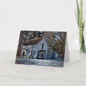 "Kerstkaart "Verbrijzeld Verleden"" Kaart (Voorkant)