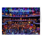 kerstKaart - Village Scene (Voorkant Horizontaal)