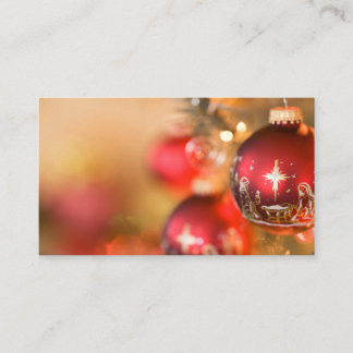 Kerstkaart Visitekaartje