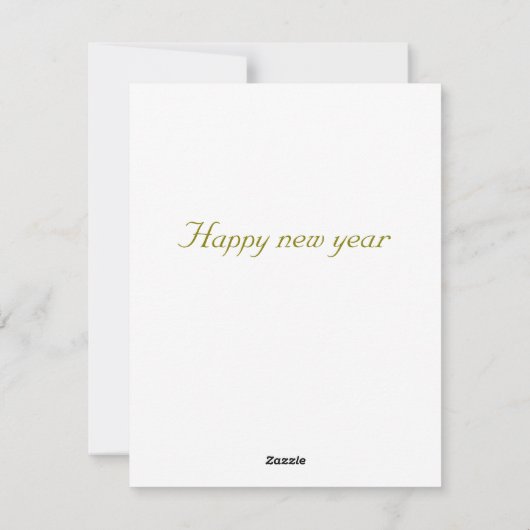 Kerstkaart vlak (Achterkant)