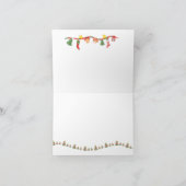 Kerstkaart voor achterkleinzoon Notenkrakerboom Kaart (Binnen)