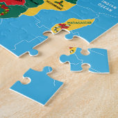 Kerstkaart voor Afrika Legpuzzel (Zijkant)