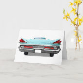 KERSTKAART VOOR AUTOLIEFHEBBERS KAART (Gele Bloem)