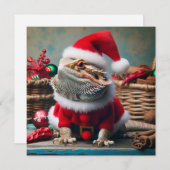 Kerstkaart voor baardige (Voorkant / Achterkant)