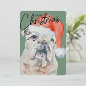 Kerstkaart voor bully (Staand voorkant)