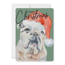 Kerstkaart voor bully