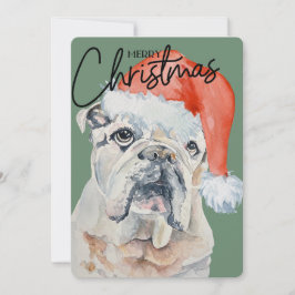 Kerstkaart voor bully