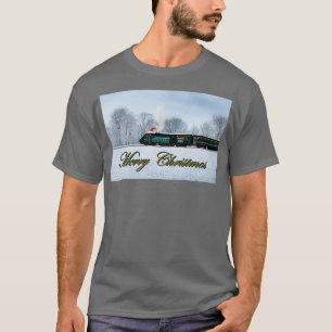 kerstkaart voor de hoogste trein t-shirt