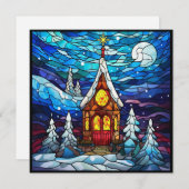 Kerstkaart voor de kerk (Voorkant / Achterkant)