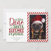 Kerstkaart voor de Kerstman (Voorkant)