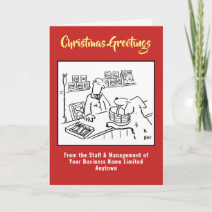 kerstkaart voor eBay Pet-winkel Feestdagen Kaart