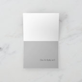 Kerstkaart voor eenieder bedankkaart (Binnen)