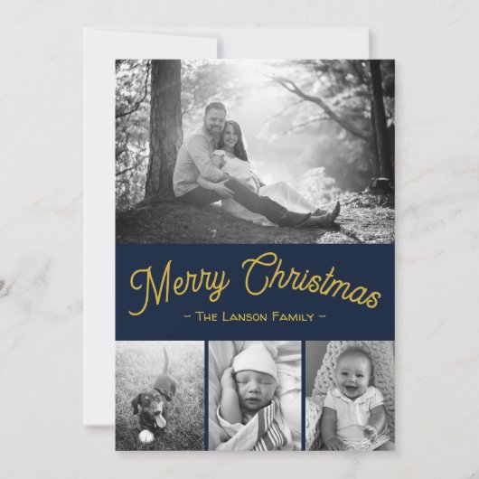 kerstkaart voor familie (Voorkant)